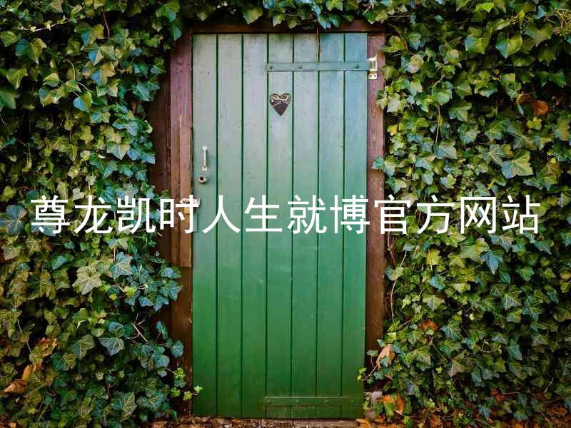 尊龙凯时人生就博官方网站